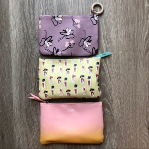 Ipsy makeup bags-set of 3 makeup bags only